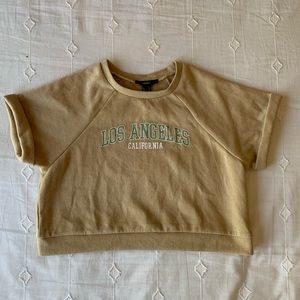 Forever 21 Los Angeles Graphic Short Sleeve Pullover